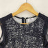 ランバンオンブルー LANVIN en Bleu サイドシアー バックジップ ツイード ノースリーブカットソー レディース EUR:38