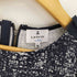 ランバンオンブルー LANVIN en Bleu サイドシアー バックジップ ツイード ノースリーブカットソー レディース EUR:38