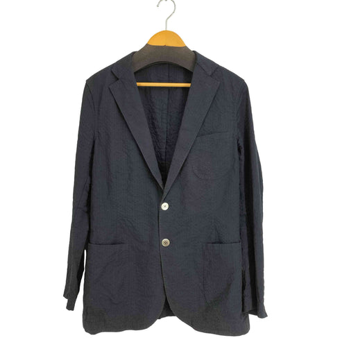 メーカーズシャツカマクラ Makers Shirt 鎌倉 シアサッカー ストライプ テーラードジャケット メンズ JPN:L