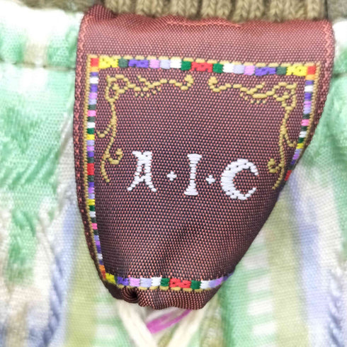 エーアイシー AIC. フリンジ ラムレザージャケット レディース JPN:M