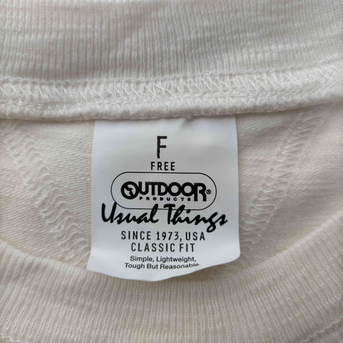 アウトドアプロダクツ OUTDOOR PRODUCTS 25SS スラブストレッチ 5SS スウェット レディース FREE