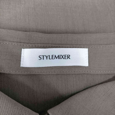スタイルミキサー STYLEMIXER 25SS オーバーサイズ シャツ レディース FREE