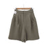 スタイルミキサー STYLEMIXER 25SS ツータック ハーフ パンツ レディース JPN:M