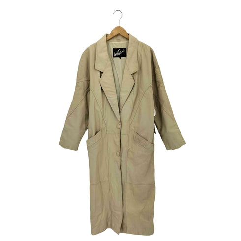WINLIT LEATHER レザーチェスターコート レディース L