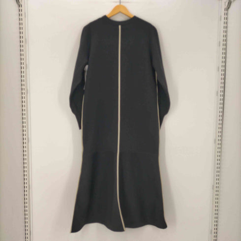 オズモーシス OSMOSIS 26SS フレアー ヘムライン ニット ワンピース レディース ONE SIZE