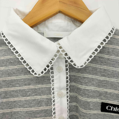 チコ Chico 26ss 襟レースラガーシャツ レディース FREE