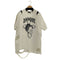 DIM MOIRE SkullダメージTシャツ SWEET レディース FREE