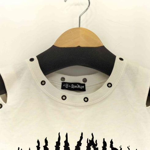 DIM MOIRE SkullダメージTシャツ SWEET レディース FREE