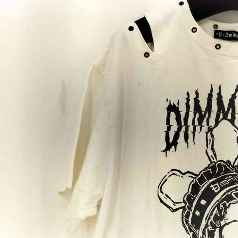 DIM MOIRE SkullダメージTシャツ SWEET レディース FREE