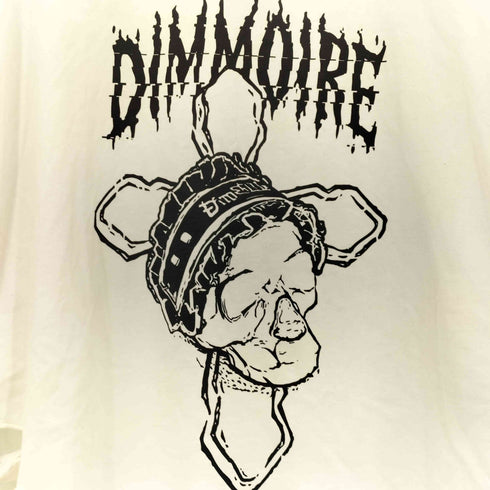 DIM MOIRE SkullダメージTシャツ SWEET レディース FREE