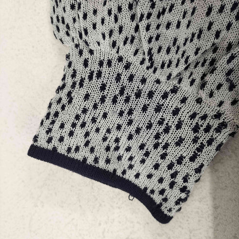 Toyoko Saito 総柄パフショルダーノーカラーシャツワンピース domestic レディース