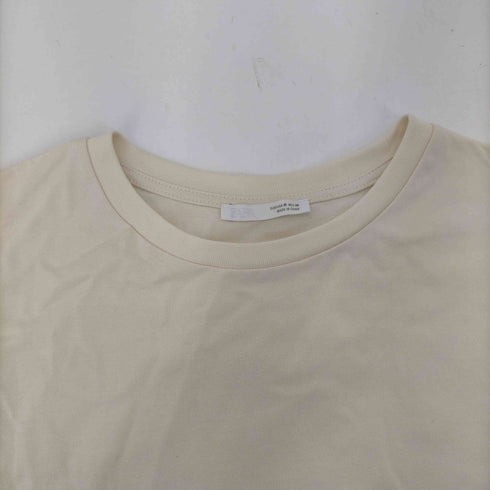 ザラ ZARA COMBINATION LACE T-SHIRT レースコンビ Tシャツ レディース import:M