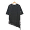 ザラ ZARA COMBINATION LACE T-SHIRT レースコンビ Tシャツ レディース import:M