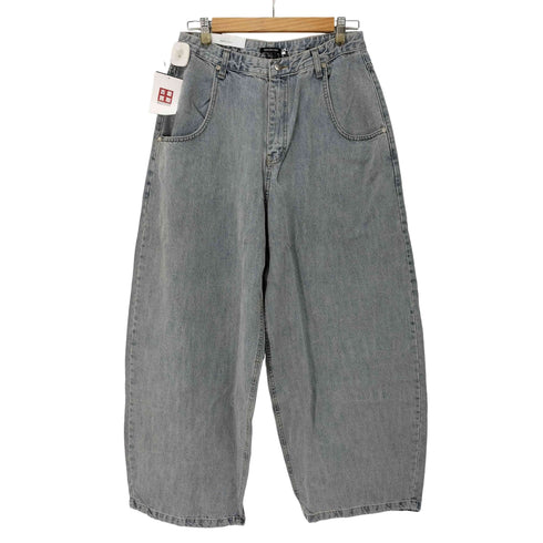 ISHIKAWA-LABO COCORO ワイドバギーデニムパンツ メンズ JPN:M
