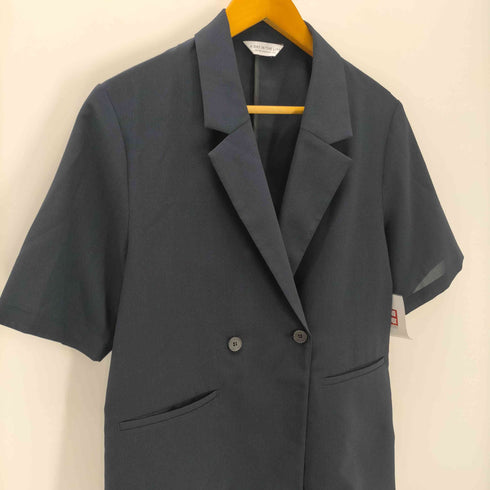 アデイインザライフユナイテッドアローズ A day in the life UNITED ARROWS 25SS ハーフスリーブ ジャケット ウォッシャブル レディース FREE