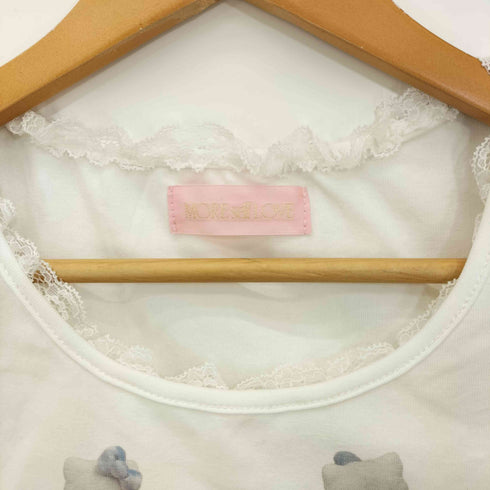 MORE self LOVE ANGEL HELLO KITTY HEART TEE レディース FREE