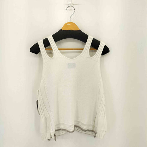 PEIEN KNIT TANK TOPS レディース