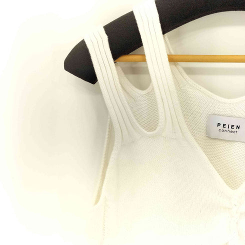 PEIEN KNIT TANK TOPS レディース