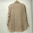 バーニーズニューヨーク BARNEYS NEWYORK 90s イタリア製 ホリゾンタルカラー L/S ドレスシャツ メンズ 17 R