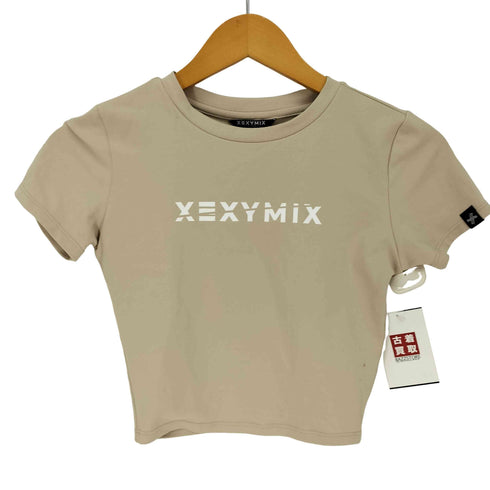 XEXYMIX ロゴプリント S/S Tシャツ レディース import:S