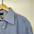トーマスメイソン thomas mason イタリア製 ストライプ L/S ドレスシャツ メンズ import:XL