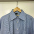 トーマスメイソン thomas mason イタリア製 ストライプ L/S ドレスシャツ メンズ import:XL