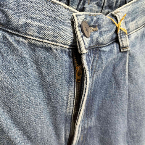 ムジルシリョウヒン 無印良品 木の実から作ったカポック混 デニムワークパンツ メンズ JPN:M