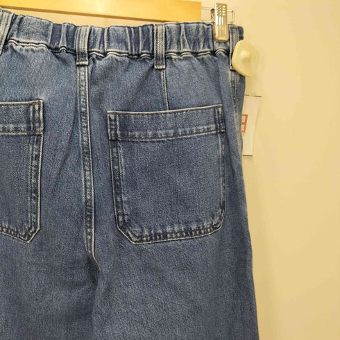 ムジルシリョウヒン 無印良品 木の実から作ったカポック混 デニムワークパンツ メンズ JPN:M