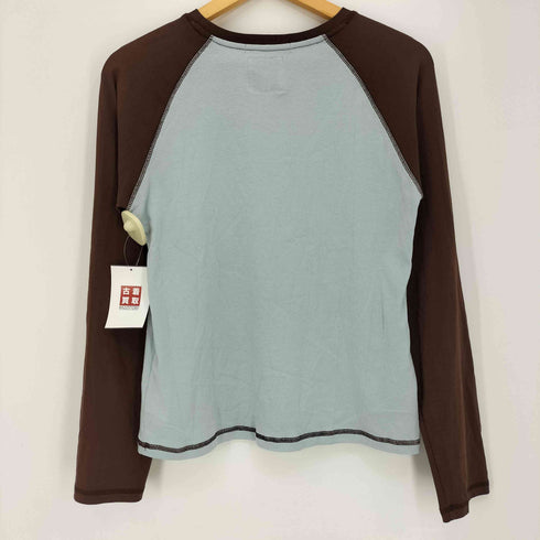 ダブルクローゼット w closet 26ss ANGEL BLUE ナカムラくん落書きラグランTシャツ レディース FREE