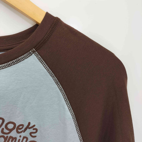 ダブルクローゼット w closet 26ss ANGEL BLUE ナカムラくん落書きラグランTシャツ レディース FREE