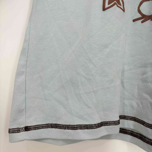 ダブルクローゼット w closet 26ss ANGEL BLUE ナカムラくん落書きラグランTシャツ レディース FREE