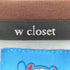ダブルクローゼット w closet 26ss ANGEL BLUE ナカムラくん落書きラグランTシャツ レディース FREE