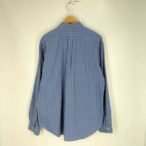 ラルフローレン RALPH LAUREN CLASSIC FIT ポニー 刺繍 チェック ボタンダウン L/S シャツ メンズ import:XL 17
