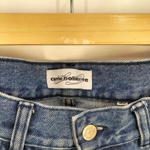 カルネボレンテ Carne Bollente 24AW Heart Euphoria BLUE DENIM PANTS メンズ 30