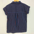 フレッドペリー FRED PERRY ストライプ サイドスリット ロールネック ブラウス レディース 10