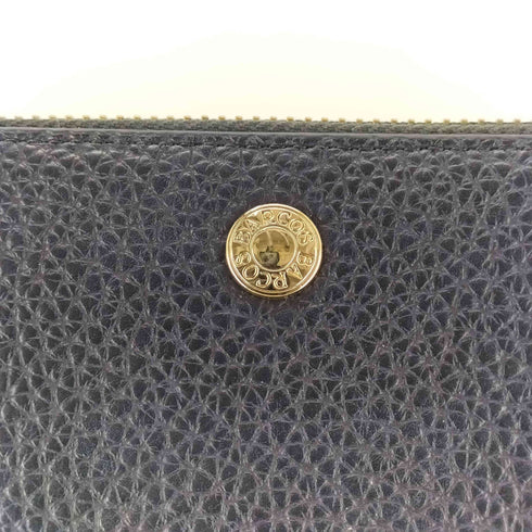 バルコス BARCOS GL WALLET シボ革 ラウンドジップ レディース
