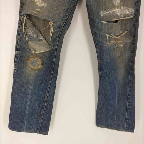 リーバイス Levis 60-70S 505 BIG E 42TALON 並行ステッチ ポケット裏シングル 脇割 不均等V デニムパンツ メンズ
