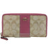 コーチ COACH モノグラム ラウンドジップ ロングウォレット レディース