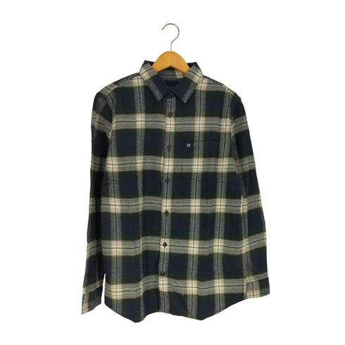 ギャップ Gap オーガニックコットン フランネルシャツ メンズ S
