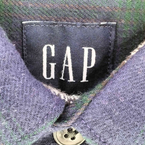 ギャップ Gap オーガニックコットン フランネルシャツ メンズ S