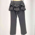 ILLIGO 25ss Ruffle color block skirt pants レディース S