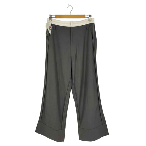 SIMPLE PROJECT REVERSE SEAM WIDE LEG TROUSERS メンズ L