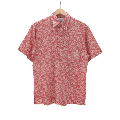 カハラ KAHALA 花柄 プルオーバー S/S アロハ シャツ メンズ