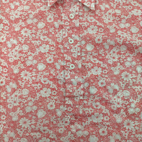 カハラ KAHALA 花柄 プルオーバー S/S アロハ シャツ メンズ