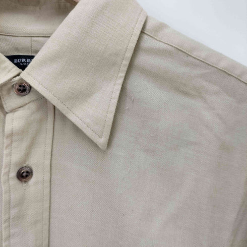 バーバリーロンドン BURBERRY LONDON ロゴ刺しゅう シャツ メンズ JPN:L