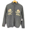 ショット Schott Skull ZIP BOA SWEATER メンズ L