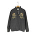 ショット Schott Skull ZIP BOA SWEATER メンズ L