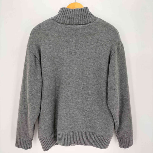 ショット Schott Skull ZIP BOA SWEATER メンズ L