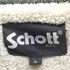 ショット Schott Skull ZIP BOA SWEATER メンズ L