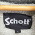 ショット Schott Skull ZIP BOA SWEATER メンズ L